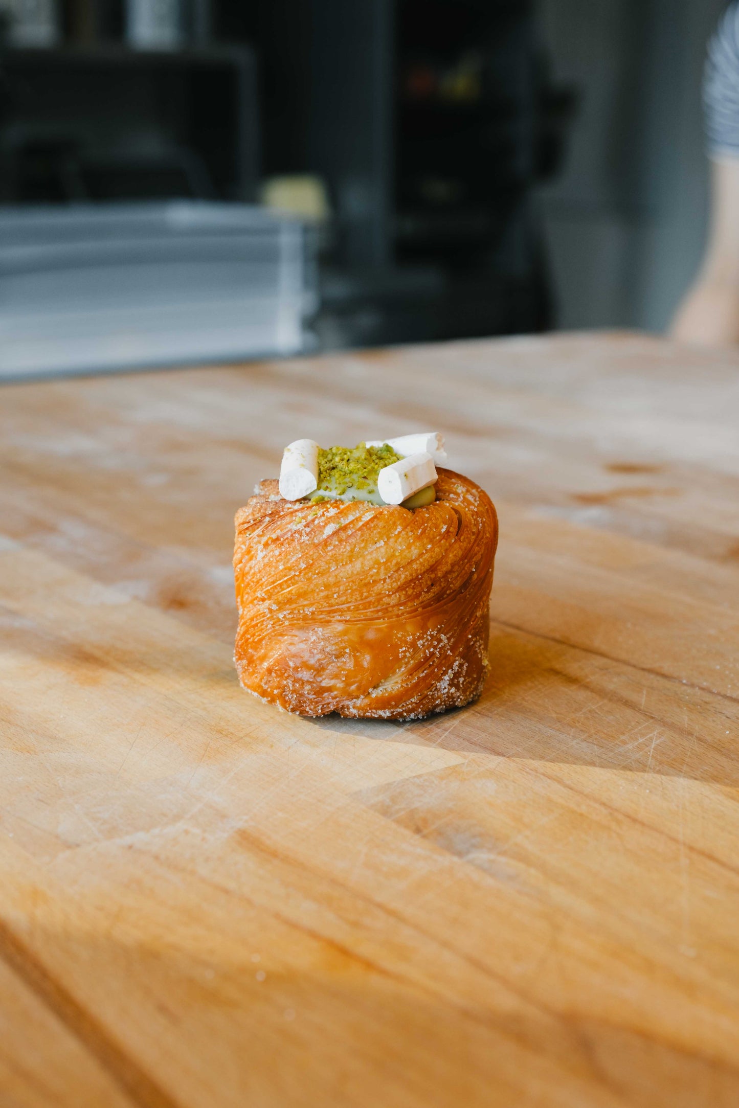 Cruffin pistachio