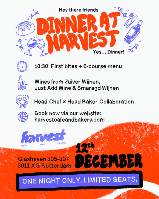 HARVEST DINNER DECEMBER 12TH