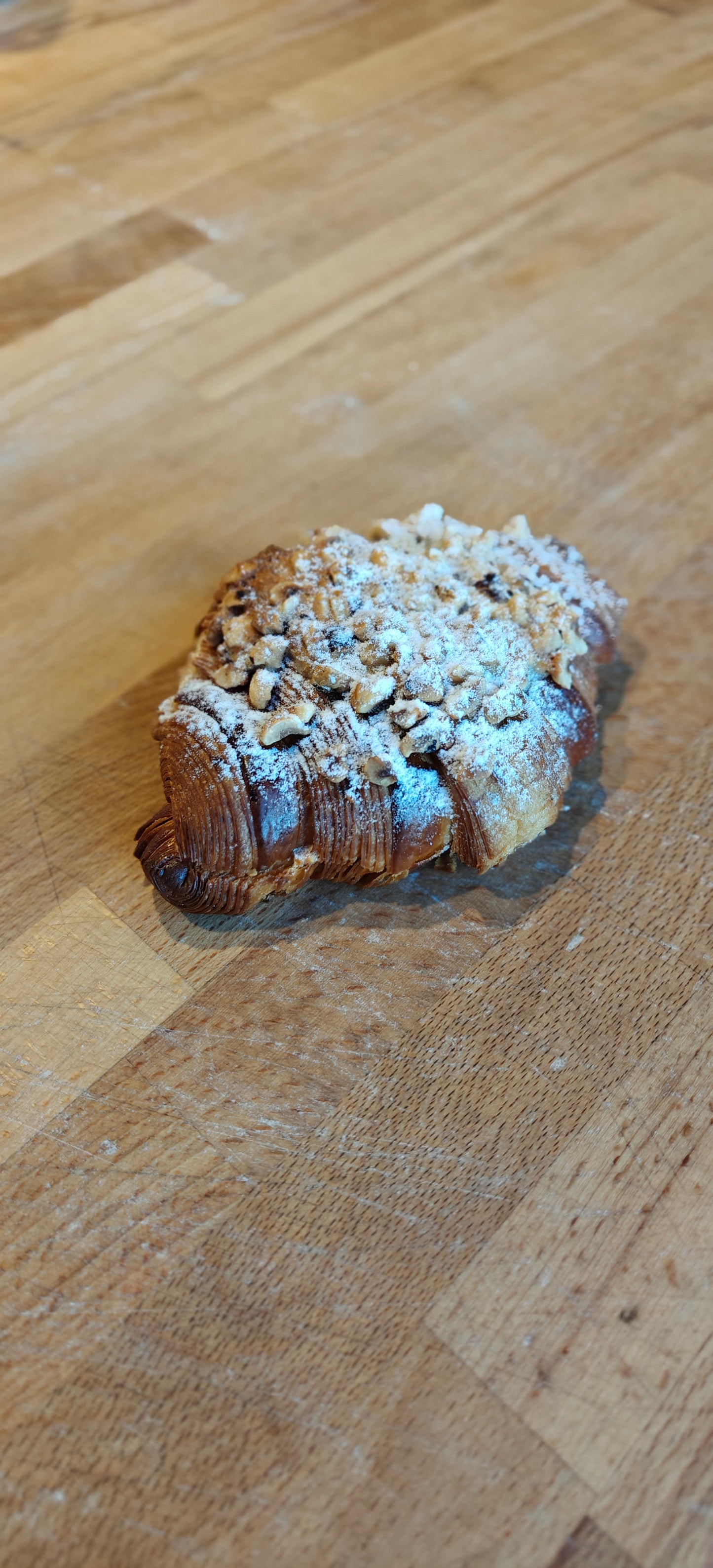 Hazelnut croissant