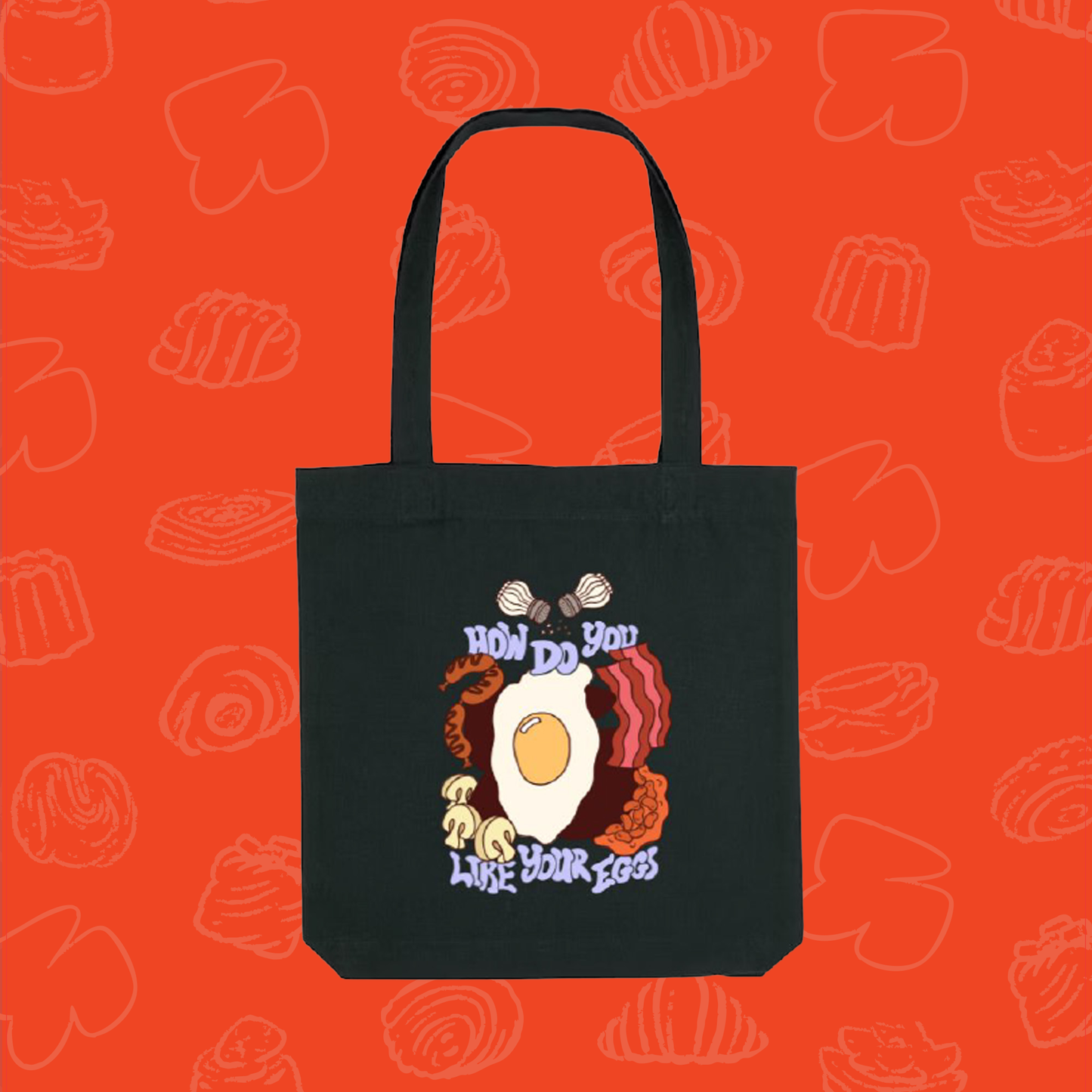 Harvest Cafe & Bakery Tote "How Do You Like Your Eggs"