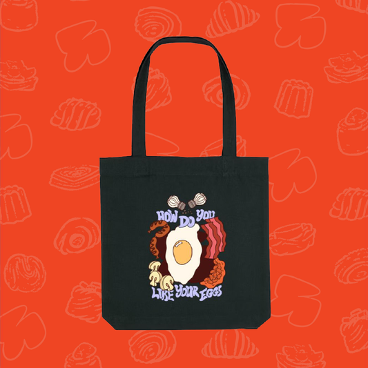 Harvest Cafe & Bakery Tote "How Do You Like Your Eggs"