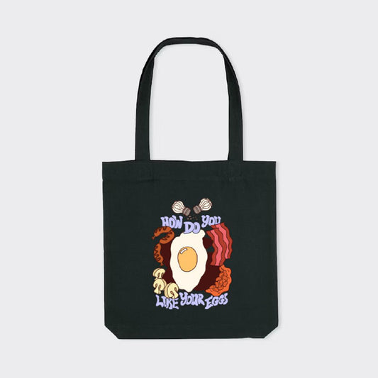 Harvest Cafe & Bakery Tote "How Do You Like Your Eggs"